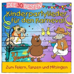 Hörspiel-CD Die 30 besten Kinderpartylieder für den Karneval