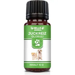 Hello Animal® Juckreiz Kügelchen für Hund und Katze Globuli 10 g