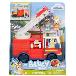 Bluey: Feuerwehrauto mit Spielfiguren