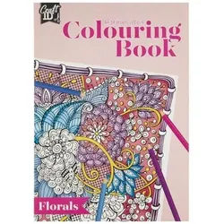 Coloring book Mandala A4 120g 64 pages.FLOWER