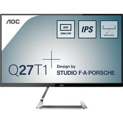 AOC Q27T1 - LED-Monitor - 68.6 cm (27") - 2560 x 1440 WQHD @ 60 Hz - IPS - 350 cd/m2