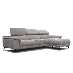 ECKSOFA FIERO 4-Sitzer, hellgrau