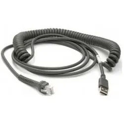 DATALOGIC Scanning USB-Kabel gedreht, St/St, 5m