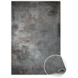 Tulup Vinyl Teppich 60x90 cm Verrostetes Blech , Kunststoff , Rechteckig , 60x90 cm , Teppiche und Böden, Teppiche, Outdoorteppiche