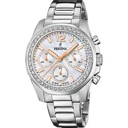 Festina Quarz Damen Boyfriend F20606/1 - weiß,silber - 38.1mm