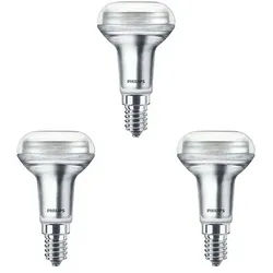 3-pack Leuchtmittel LED 1,4W (105lm) R50 Reflektor E14 - Philips