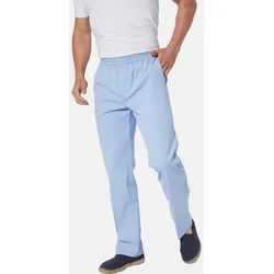 Schlupfhose BABISTA "Hose PARIELLA", Herren, Gr. 62, N-Gr, blau (hellblau), Obermaterial: 98% Baumwolle CO. 2% Elasthan EL., regular fit, Hosen Schlupfhose, aus Stretch-Qualität
