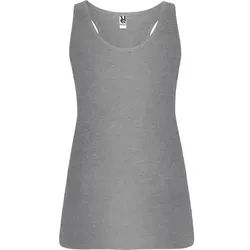 Damen/Mädchen T-Shirt Brenda aus Baumwolle Grau XXL