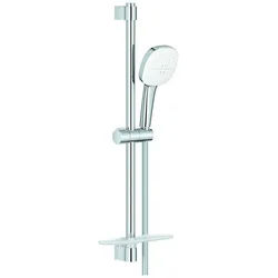 GROHE Brausestangenset Tempesta Cube 110 26907_3 600mm 2 Strahl Ablage WS chrom, 26907003 26907003
