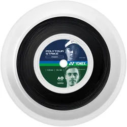 Yonex Tennissaite Poly Tour Strike (Haltbarkeit+Kontrolle) schwarz 200m Rolle