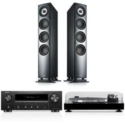 DEFINION 3 + DENON DRA-900H + DUAL DT 500