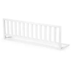 Childhome Bettschutzgitter , Weiß , Holz , 120x42x70 cm , Babysicherheit, Bettschutzgitter