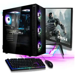 Meinpc Intel i9 mit RTX 5060 Gaming-PC-Komplettsystem (27,00", Intel Core i5 12900K, GeForce RTX 5060, 32 GB RAM, 0 GB HDD, 512 GB SSD, Gaming, Gamer, RGB)