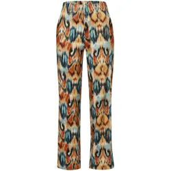 Le pantalon en velours à fines côtes MYBC orange