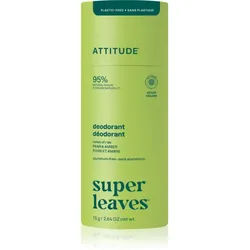 Attitude Super Leaves Natural Deodorant natürlicher Deo-Stick ohne Aluminium Pear & Amber 75 g