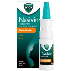 Wick Nasivin Nasenspray oK Kleinkinder 0,25 mg/ml 10 ml