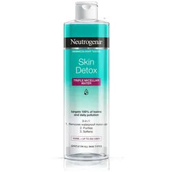 Neutrogena Make-up-Entferner Skin Detox Deep Clean Triple Mizellen Wasser ohne Alkohol 400ml