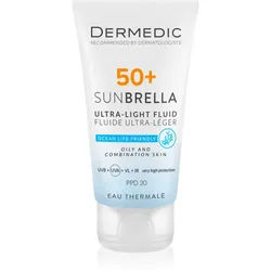 Dermedic Sunbrella Emulsion zum bräunen für fettige Haut SPF 50+ 40 ml