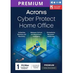 Acronis Cyber Protect Home Office Premium, 1 Gerät - 1 Jahr + 1 TB Cloud-Speicher, ESD