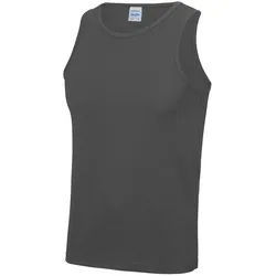 Just Cool by AWDis - Herren Funktions-Tanktop \\JC007\\" - Charcoal / S"