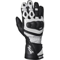 GMS GR-1 SF perforierte Motorrad Handschuhe, schwarz-weiss, Größe XL für Männer