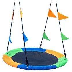 My Baby Lou Nestschaukel , Multicolor , Metall, Kunststoff, Textil , 180 cm , EN 71 , Freizeit & Co, Gartenspielzeug, Schaukeln