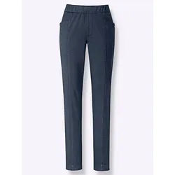 Witt Bequeme Jeans Twill-Jeans komfortabel blau|weiß 24