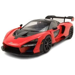 JADA Modellauto McLaren Senna orange schwarz Fast & Furious, Maßstab 1:24 schwarz