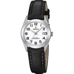 Festina Quarz Damen Klassik F20447/1 - weiß,schwarz - 28.0mm