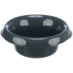 TRIXIE Futternapf Ersatz-Napf grau für Katzen-Napf-Set grau 300 ml | Ø 11 cm