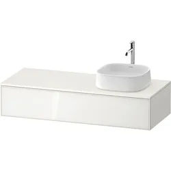 Duravit Zencha Konsolenwaschtischunterbau wandhängend Weiß n/a & Supermatt 1300x550x281 mm - ZE4812R ZE4812R64840000