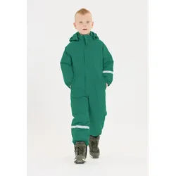 ZIGZAG Schneeoverall Vally (1-tlg) mit wasser- und winddichter TPU-Membran grün|silberfarben 92