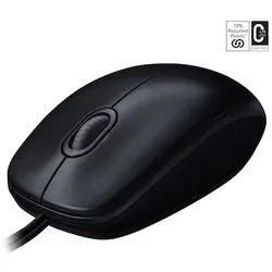 Logitech M100 Schwarz - Kabelgebundene Maus - Komfortabel. Robust. Unverzichtbar