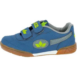 Indoorschuh LICO "Sportschuh Bernie V", Kinder, Gr. 34, blau, Synthetik, Schuhe