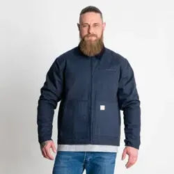 STIER Heavy Work Jacket Padded bci cotton M Navy