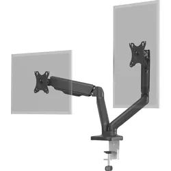 GOOBAY 58531 - Monitor Halter, 2 Displays, 17'' - 32'', 450 mm, Tischmontage