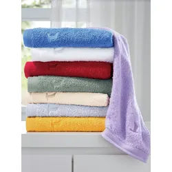 Seiftuch im 3er-Set Möve blau