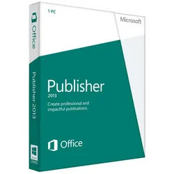 Microsoft Publisher 2013 | Windows | ESD + Key | Käuferschutz