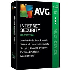 AVG Internet Security 2026 | 3 Geräte / 1 Jahr | Multi Device | Sofortdownloa...
