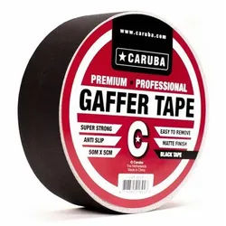 Caruba Gaffer Tape 50m x 5cm schwarz