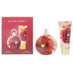 Ellen Tracy Eau de Parfum Dream Florals Red Dahlia Gift Set 100ml EDP + 100ml Body Lotion