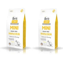 BRIT CARE Mini Grain-Free Hair&Skin 2x7kg