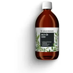 natural elements Mct-Öl Öl 500 ml