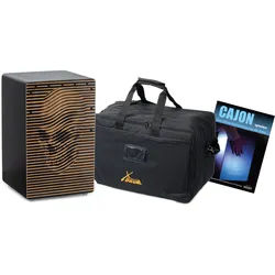 XDrum Design Series Cajon "Skull" Set inkl. Tasche + Schule