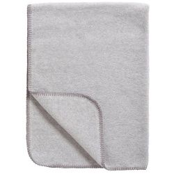 Babydecke Uni Grey Melange, Meyco Baby, 75x100cm grau 75 cm x 100 cm
