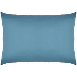 Novel Polsterbezug , Blau , Textil , 2-teilig , Uni , 40x60 cm , atmungsaktiv, pflegeleicht, schadstoffgeprüft , Heimtextilien, Bezüge, Polsterbezüge