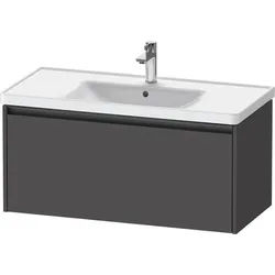 Duravit Ketho.2 Waschtischunterbau wandhängend Graphit Matt 984x455x440 mm - K25084049490000 K25084049490000