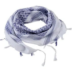 Brandit Shemag Multifunktionstuch, weiss-blau für Männer