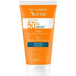 Avène Solaire Fluid Spf50+ UVB UVA Blaulicht HEV