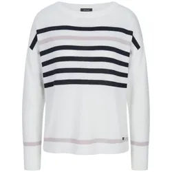 Le pull manches longues BASLER blanc